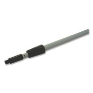 CLEANING AND SANITATION ACCESSORIES | Boardwalk 8 ft. Two-Sections Aluminum Extension Pole - Silver/Black