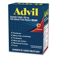MEDICINE | Advil Ibuprofen Tablets Refill Packs (30/Box)