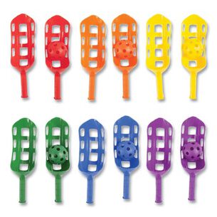 PRODUCTS | Champion Sports Plastic Scoop Ball Set - Assorted Colors (6/Set)