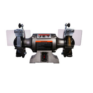POWER TOOLS | JET JBG-6W Shop Grinder with Grinding Wheel and Wire Wheel