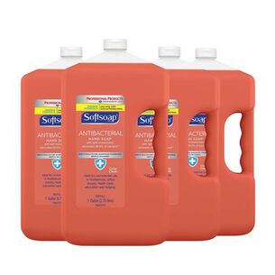  | Softsoap 1 gal. Bottle Antibacterial Liquid Hand Soap Refill - Crisp Clean (4/Carton)