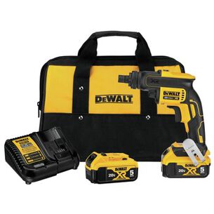 PRODUCTS | Dewalt 20V MAX XR Brushless Lithium-Ion Cordless Screwgun Kit with 2 Batteries (5 Ah)