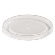 PRODUCTS | Chinet 16 oz. - 32 oz. Plastic High Heat Vented Lid - White (50/Bag, 10/Bags Carton)