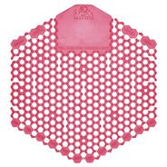 OFFICEJANSAN | Fresh Products 10 Screens/Box Wave 3D Urinal Deodorizer Screen - Spiced Apple Fragrance, Red