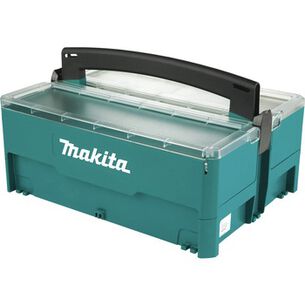 PRODUCTS | Makita 6-1/2 in. x 15-1/4 in. x 11-5/8 in. MAKPAC Interlocking Storage Box with Inserts