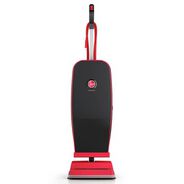 PRODUCTS | Hoover Commercial Task Vac Soft Bag Lightweight Upright with 12 in. Cleaning Path - Black/Red