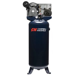PRODUCTS | Campbell Hausfeld XC602100.COM 3.7 HP 60 Gallon 175 Max PSI 7.6 SCFM @ 90 PSI 2-Stage Oil-Lube Electric Stationary Vertical Air Compressor
