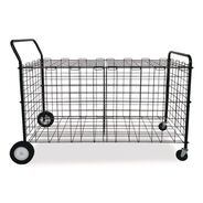 PRODUCTS | Champion Sports 24 in. x 59 in. x 37 in. 176 lb Capacity Double-Sided Lockable Ball Locker - Black
