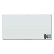 FACILITY MAINTENANCE SUPPLIES | U Brands 3973U00-01 70 in. x 35 in. Magnetic Glass Dry Erase Board Value Pack - Frosted White