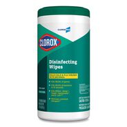 HAND WIPES | Clorox 7 in. x 8 in. 1-Ply Disinfecting Wipes - Fresh Scent, White