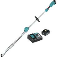 HEDGE TRIMMERS | Factory Reconditioned Makita 18V LXT Brushless Lithium-Ion 24 in. Cordless Pole Hedge Trimmer Kit (5 Ah)