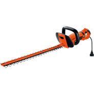 OUTDOOR TOOLS AND EQUIPMENT | Black & Decker HH2455 120V 3.3 Amp 24 in. Corded Hedge Trimmer with Rotating Handle and Dual Action Blades