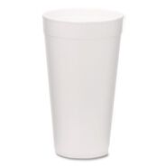 FOOD SERVICE | WinCup 20 oz Foam Drink Cups - White (500/Carton)