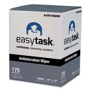 CLEANING AND SANITATION | HOSPECO 10 in. x 13 in. 1-Ply Quarterfold Easy Task F310 Wiper - White