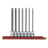 AUTOMOTIVE ESSENTIALS | GearWrench 7-Piece SAE Long Ball Hex Bit 3/8 in. Drive Socket Set