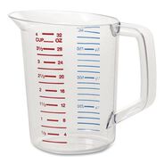 TABLETOP AND SERVEWARE | Rubbermaid Commercial FG321600CLR Bouncer 32 oz. Measuring Cup - Clear