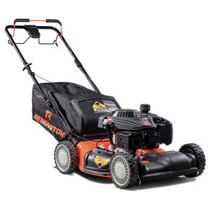 OTHER SAVINGS | Remington RM410 Pioneer 21 in./ 159cc Gas All Wheel Drive Self-Propelled Lawn Mower with Side Discharge, Mulching and Rear Bag