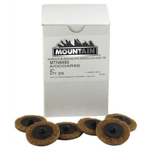 PRODUCTS | Mountain 25-Piece/Box 2 in. Twist and Lock Style Surface Prep Disc