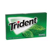 PRODUCTS | Trident 131109 Sugar-Free Gum - Spearmint (12/Carton)