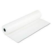 ARTS AND CRAFTS | Pacon 35 lbs. Wrapping Weight 36 in. x 1000 ft. Rainbow Duo-Finish Colored Kraft Paper - White (1-Roll)