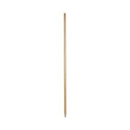 BROOMS | Boardwalk Heavy-Duty Threaded End Lacquered Hardwood 1.13 in. Diameter x 60 in. Broom Handle - Natural