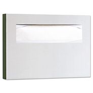 CLEANING AND SANITATION | Bobrick ClassicSeries 15.75 x 2 x 11 Toilet Seat Cover Dispenser - Stainless Steel