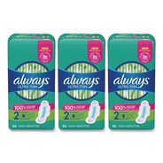 PRODUCTS | Always Size 2 Ultra Thin Super Absorbent Pads with Wings (3/Carton)