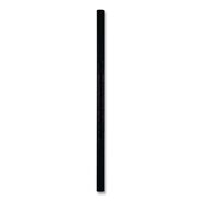 FOOD SERVICE | Hoffmaster 5.75 in. Aardvark Paper Straws - Black (3200/Carton)