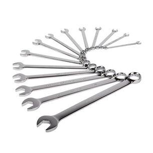 COMBINATION WRENCHES | Sunex 14-Piece SAE V-Groove Combination Wrench Set