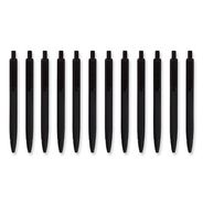 PENS PENCILS AND MARKERS | U Brands 0.7 mm HB (#2) Cambria Soft Touch Mechanical Pencil - Black Lead, Black Barrel (12/Pack)