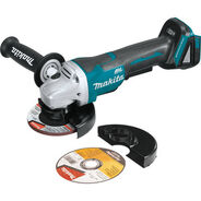 CUT OFF GRINDERS | Makita 18V LXT Lithium-Ion Brushless Cordless 4-1/2 / 5 in. Paddle Switch Cut-Off/Angle Grinder with Electric Brake (Tool Only)