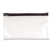 RETAIL STORE SUPPLIES | CONTROLTEK 11 in. x 6 in. Vinyl Multipurpose Zipper Bags - Clear