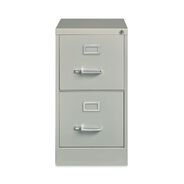 OFFICE FURNITURE AND LIGHTING | Alera 15 in. x 22 in. x 28.37 in. Letter-Size Two-Drawer Economy Vertical File - Light Gray