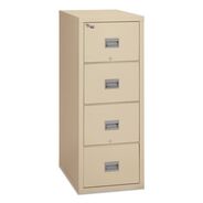 PRODUCTS | FireKing Patriot by FireKing 17.75 in. x 25 in. x 52.75 in. 4 Legal/Letter File Drawers 1-Hour Fire Protection Insulated Fire File - Parchment