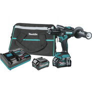 HAMMER DRILLS | Makita 40V max XGT Brushless Lithium-Ion 1/2 in. Cordless Hammer Drill Driver Kit (2.5 Ah)
