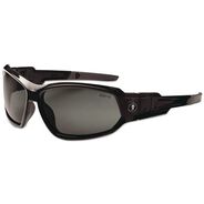 SAFETY GLASSES | Ergodyne Skullerz Loki Nylon/Polycarb Safety Glasses/Goggles - Black Frame/Smoke Lens