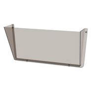 DESK ACCESSORIES AND OFFICE ORGANIZERS | Deflecto Unbreakable DocuPocket 14.5 in. x 3 in. x 6.5 in. Letter Size Wall File - Smoke