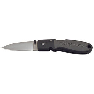 HAND TOOLS | Klein Tools 2-3/4 in. Lightweight Drop Point Blade Lockback Knife with Nylon Resin Handle