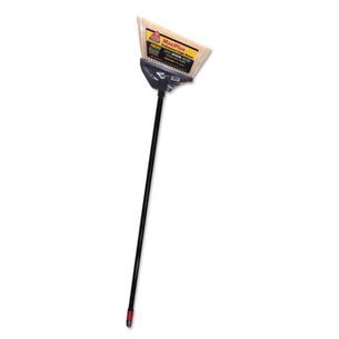 PRODUCTS | O-Cedar Commercial MaxiPlus Professional Polystyrene Bristle Angle Brooms with 51 in. Handle - Black (4/Carton)