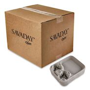 PRODUCTS | Chinet 20990 StrongHolder 8 oz. to 44 oz. Molded Fiber Cup/Food Tray - Beige (100/Carton)