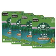 FOOD AND SNACKS | Green Mountain Coffee 5000359049 Medium Roast Coffee K-Cups - Lake and Lodge (96/Carton)