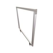 PRODUCTS | Ghent 59 in. x 1 in. x 24 in. Desktop Acrylic Protection Screen - Frosted