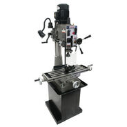 MILLING MACHINES | JET JMD-40GH Geared Head Mill Drill with Newall DP700 DRO