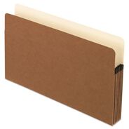FILING AND FOLDERS | Pendaflex Smart Shield 5.25 in. Expansion Legal Size File Pocket - Red Fiber (10/Box)