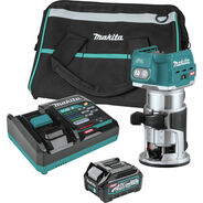ROUTERS AND TRIMMERS | Makita GTR01D1 40V max XGT Brushless Lithium-Ion Cordless Compact Router Kit (2.5 Ah)
