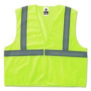 SAFETY VESTS | Ergodyne GloWear 8205HL Type R Class 2 Super Econo Mesh Safety Vest - Small/Medium/Lime