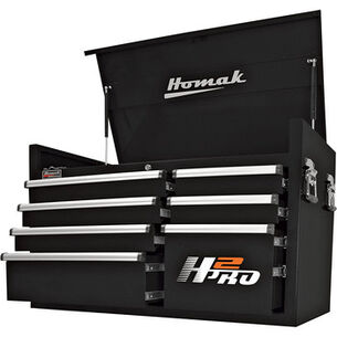 PRODUCTS | Homak 41 in. 9 Drawer Top Chest (Black)
