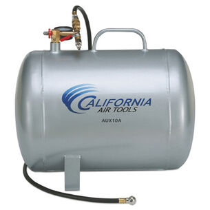 AIR TOOLS | California Air Tools 10 Gallon Aluminum Auxiliary Tank Hot Dog Air Compressor