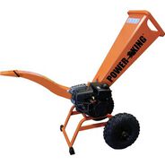 CHIPPERS AND SHREDDERS | Power King 6.5 HP KOHLER SH265 Gas Engine Direct Drive 2.8 in. Chipper with (2) Extra Set of Steel Blades