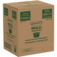 PRODUCTS | Dart 3.25 oz. Polystyrene Portion Cups - Black (2500/Carton)